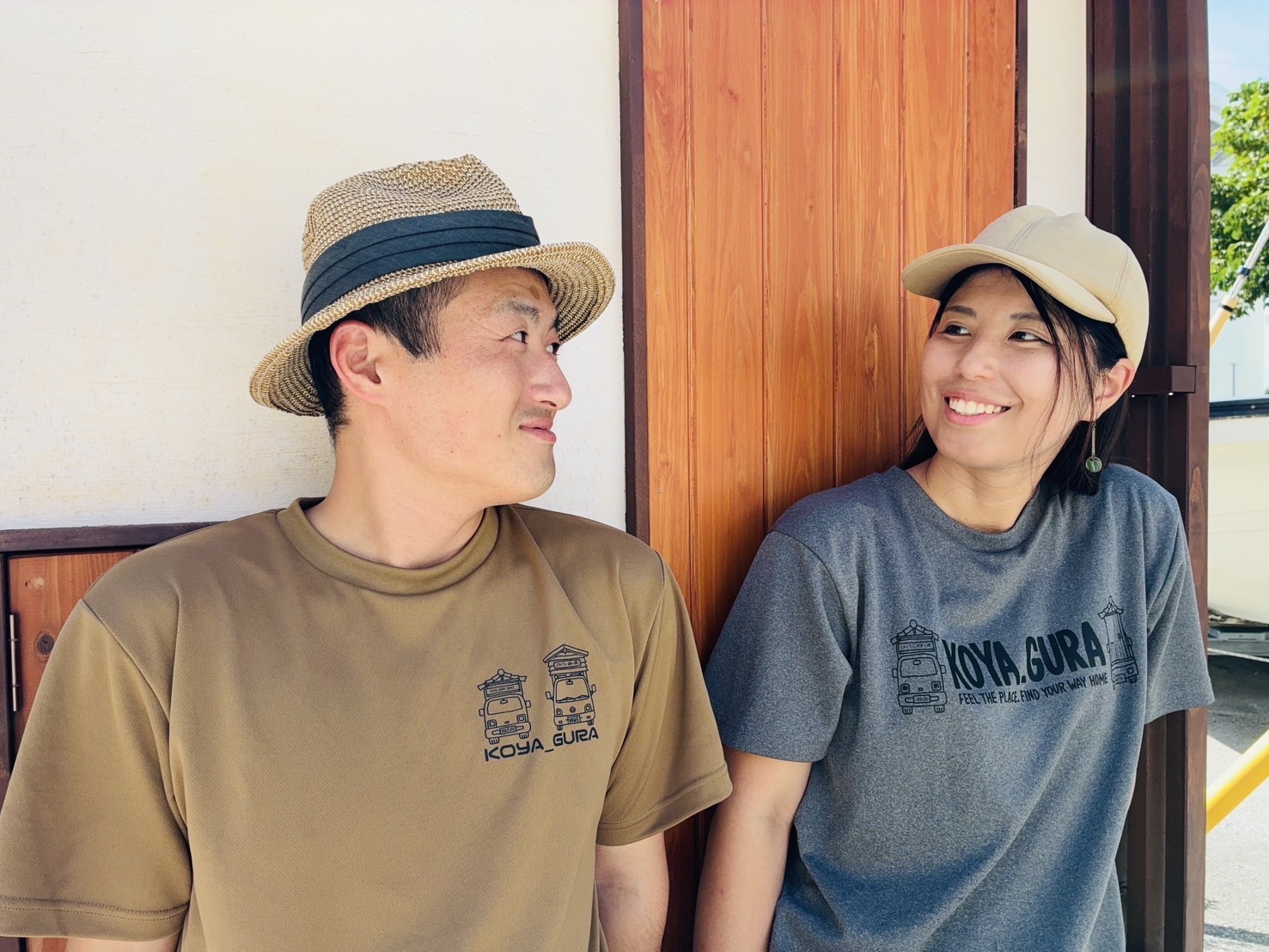 KOYA_GURA Tシャツ（バックプリント）